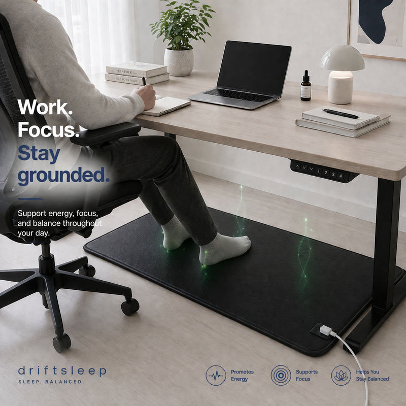 Sleep deeper with a grounding mat.