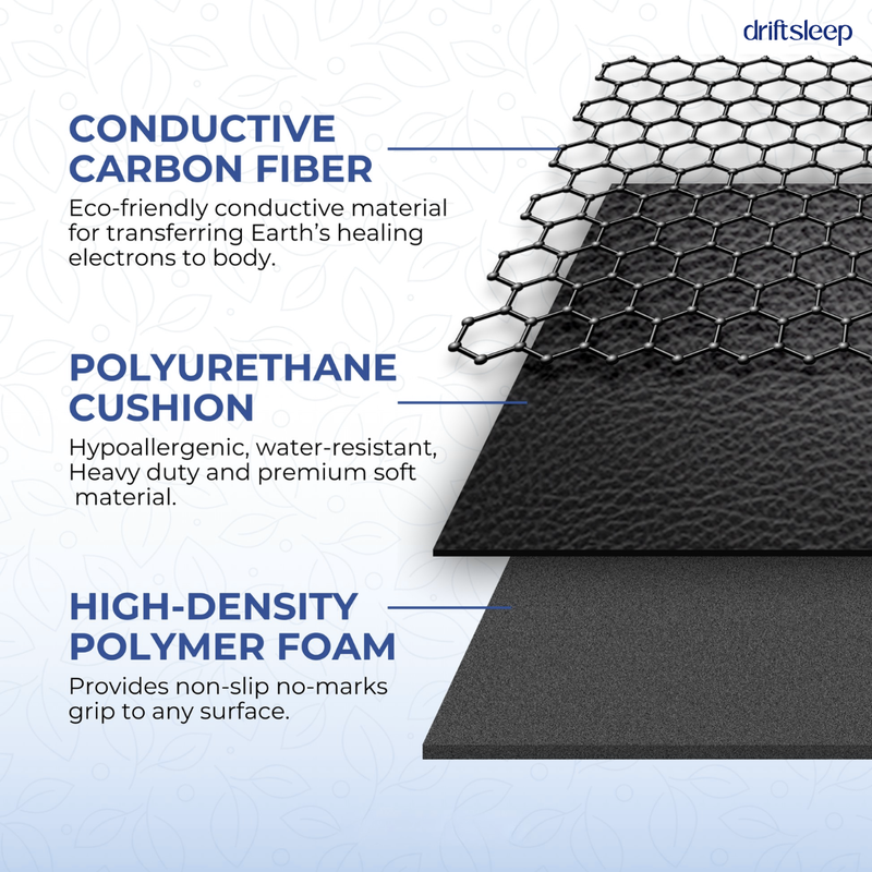 Sleep deeper with a grounding mat.